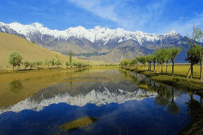 Katpana Lake in Skardu